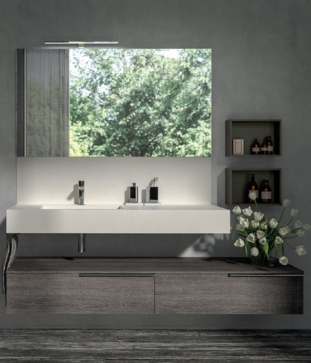 Berloni Bagno Componibili Plana badkamermeubelen
